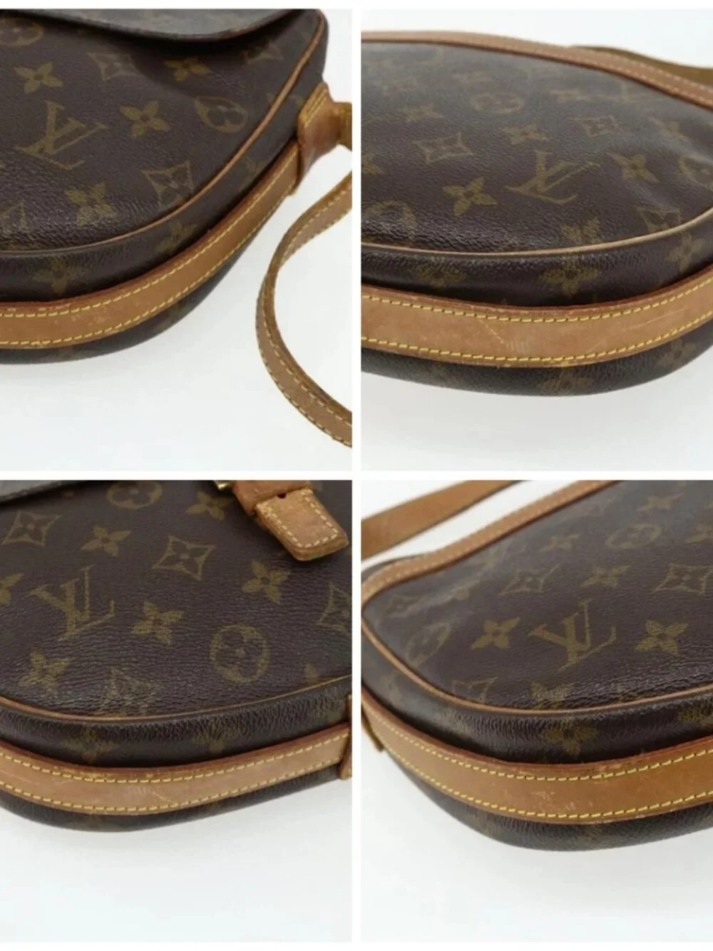 LOUIS VUITTON Monogram Jeune Fille GM Shoulder Bag M51225 LV Auth 175764